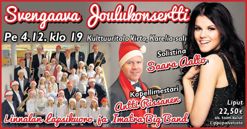 Joulukonsertti 04.12.2015 19:00